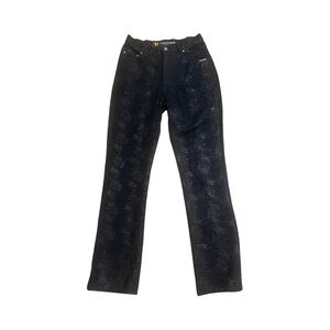 Rocky Mountain Jeans Black Slim Fit Textured Jeans (Extremely Rare)​​​